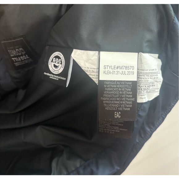 Marmot Women’s Montreal Down Coat Navy Blue Small NWT - Picture 9 of 10